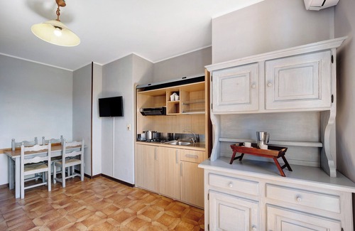 San Bartolomeo al Mare House | Holiday Home 'E6-2 Bilocale Borgo Della Rovere' with Balcony, Wi-Fi and Air Conditioning