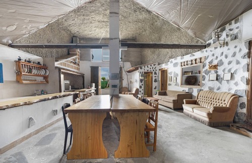Los Gavilanes House | Holidays at 'Casa Cueva Anajos' with Sea Views, Shared Terrace and Private Garden