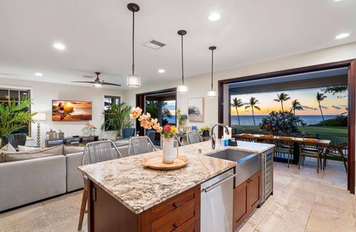 Keauhou House | Holua Kai #26: Luxury Fairway Front Villa w/Pool, Spa, Lanai, AC & Ocean Views