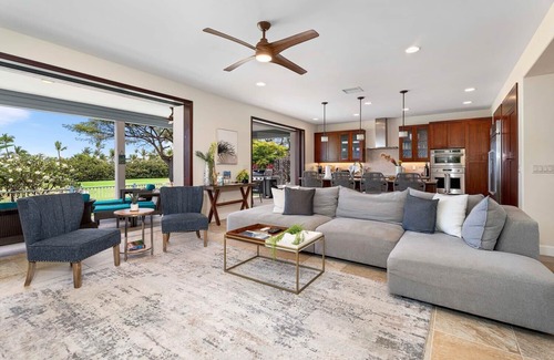 Keauhou House | Holua Kai #26: Luxury Fairway Front Villa w/Pool, Spa, Lanai, AC & Ocean Views