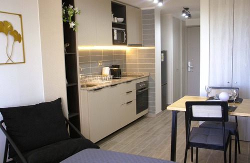 Downtown Santiago Apartment | HOM I Studio 2PAX Cerca del Movistar Arena