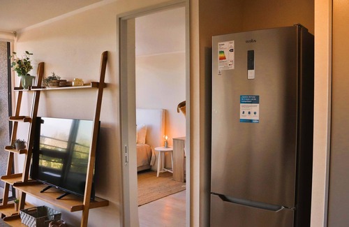 Downtown Santiago Apartment | HOM l Depto 2D2B 3PAX Cerca del Movistar Arena