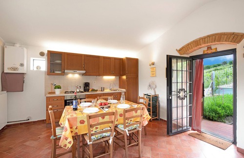 Casole House | Home Elena private garden Chianti view