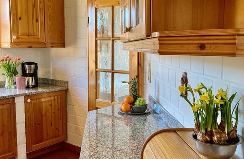 Langballigholz House | Home port - garden, terrace, carmine, bathtub, shower, 3 parking spaces