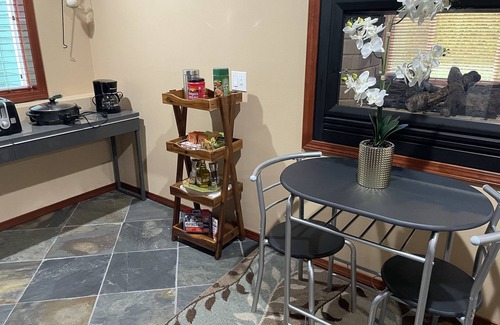 North Creek House | Home: Sleeps 4, Bedroom, Living, Bath, Office, Patio