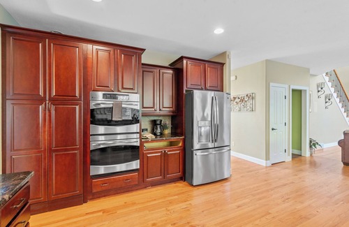 Fayetteville House | Home theater, pool, spa close to SU, Downtown