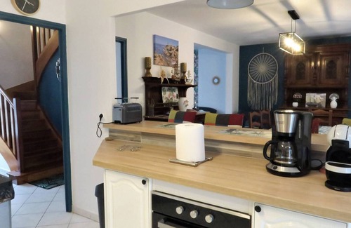 Saint-Quay-Perros House | Home with Garden, Large Veranda, Free WIFI near Perros-Guirec