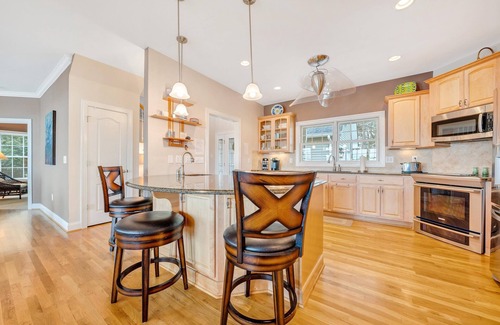 North Shore House | Home with lake views, & Game room