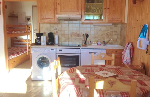 Les Saisies Apartment | Homerez - Apt. Hauteluce mountain view