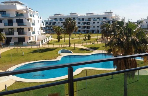 Retamar Apartment | Homerez - Nice appartement 1 km away from the beach for 4 ppl. with shared pool