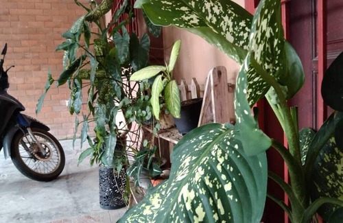Parit Raja House | Homestay with open concept living room