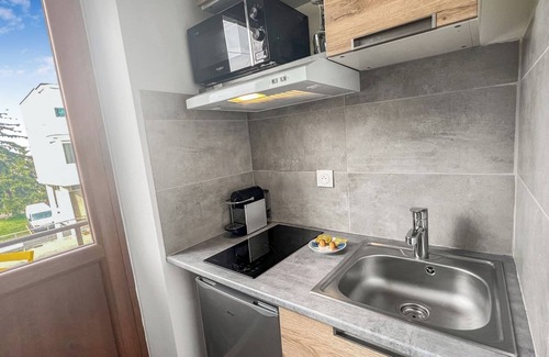 Gaillard Apartment | Homey Blue - Studio/Close to tram/Private balcony