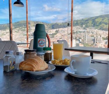 Quito House | Hostal La Terraza - Roof Terrace Overlooking The North and Historic Centre
