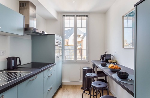 Rocabey - Alsace - Gare Apartment | Hostin'Malo 2D - Superbe T2 neuf au cœur de Saint Malo