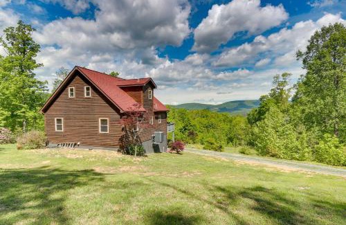Wardensville House | Hot Tub and Game Room Peaceful Wardensville Cabin