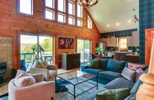 Wardensville House | Hot Tub and Game Room Peaceful Wardensville Cabin