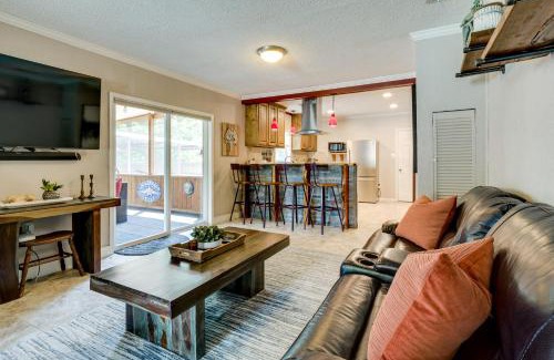 Bryan House | Hot Tub and Outdoor Kitchen Stylish Home in Bryan