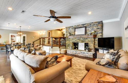 Six Mile House | Hot Tub, Dock, Lakefront Luxe Six Mile Retreat