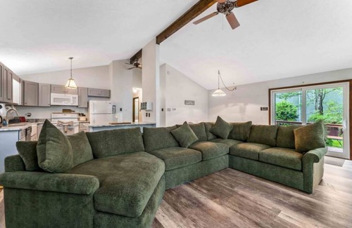 Tobyhanna House | Hot Tub! Lakefront, Firepit, Fireplace, Pet Friendly!