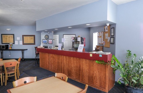 Yuma Hotel | Hotel room with TWO QUEEN BEDS and attached, private bathroom.