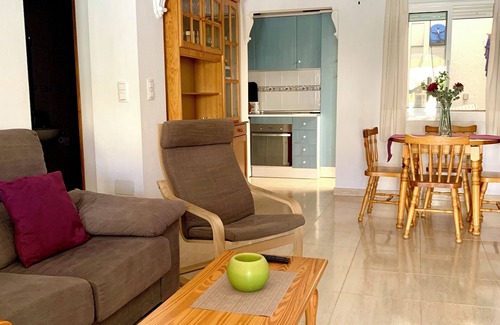 Puerto Marino House | HOUSE 345. Family House, Carabassí Beach, Community Pool, South-facing.