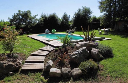 Coray House | House between land and sea, private heated pool 20 minutes from the beaches