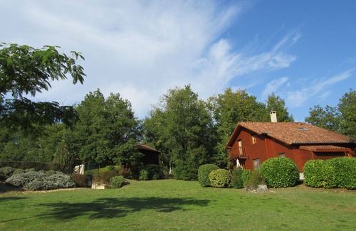 Lachapelle-Auzac House | House for 8, on a golf course with pool view