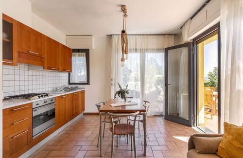 Vicopelago Apartment | House Geranio in Tuscany (LUCCA) with Pool, garden and spectacular sea view