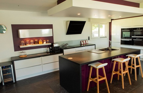 Le Tour-du-Parc House | House sea view 80m from the beach with heated pool and secure