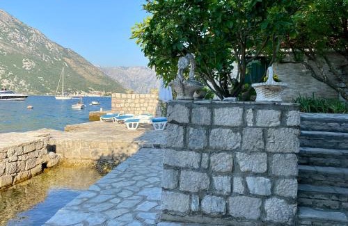 Donja Kostanjica Villa | House with a pier