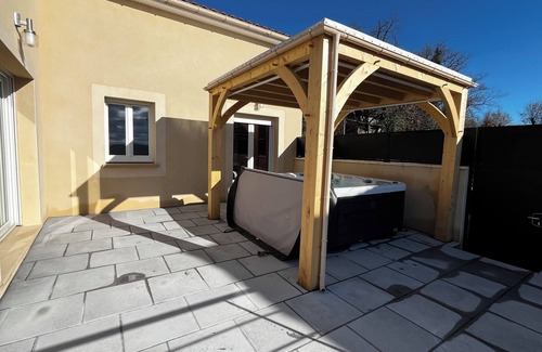 Cazoules House | House with private spa and view of the Dordogne valley