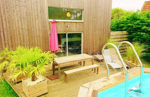 Pleumeur-Bodou House | House with heated swimming pool 3 km from the beach