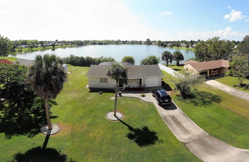 Port Charlotte House | House with solar heated pool and lake view!
