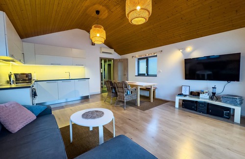 Smichov Boat Rental | Houseboat Franklin + electric boat, max. 6 person