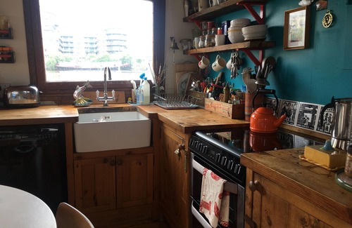 Kew Boat Rental | Houseboat on the Thames in London next to Kew Gardens