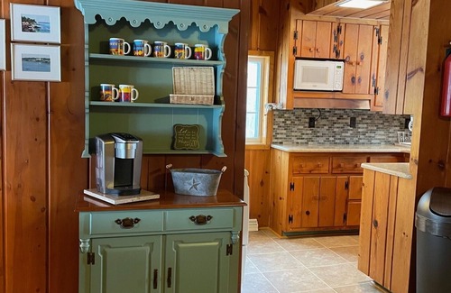 Spruce Cottage | Hubbard Lake Sunset Hideaway, large lakefront property.