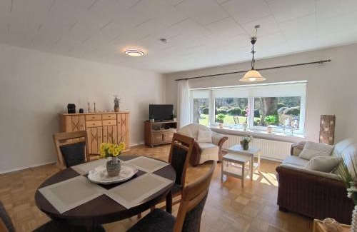 Sieverstedt Apartment | Huber - gemütliche FeWo mit Terrasse und Garten auf dem Lande