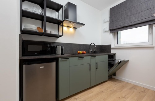 Zoliborz Apartment | Hubnera 1 | Bright Studio | Parking | Balcony