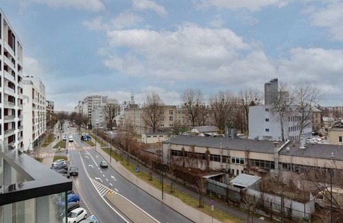 Zoliborz Apartment | Hubnera 1 | Bright Studio | Parking | Balcony