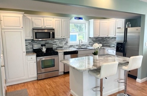 Rochester House | Huge waterfront lake house on Manitou- perfect year round retreat, sleeps 10