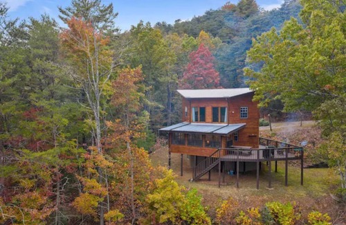 Cherry Log Cabin | I LOVE VIEW - North GA - Cherry Log, Blue Ridge - Quiet, private, serene, relax