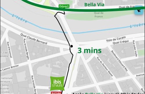 Quartier Chorier-Berriat Hotel | ibis Styles Grenoble Centre Gare