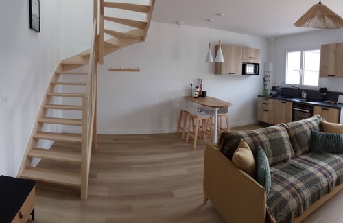 Trelaze Apartment | Ideally located apartment in the land of slate and the châteaux of the Loire!