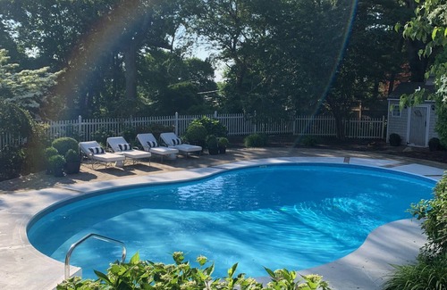 West Mystic House | Idyllic Mystic Estate ~ Private Lovely Pool ~ Beautiful Landscaping!