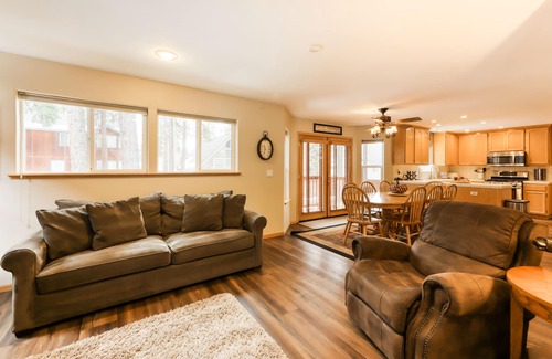 Montgomery Estates House | Idyllic nature retreat near skiing with large yard, fireplace, deck, & game room