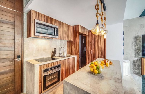 Zama Condo | Incredible 1BR Swim Up w/Private Cenote | Big Gym