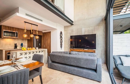 Zama Condo | Incredible 1BR Swim Up w/Private Cenote | Big Gym