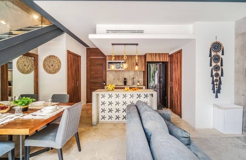 Zama Condo | Incredible 1BR Swim Up w/Private Cenote | Big Gym