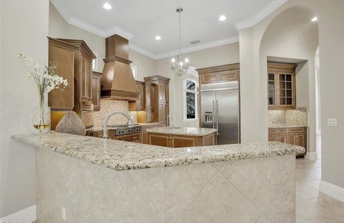 Miromar Lakes House | Incredible 5* Home on the Water! Award Winning Community Min.rental is 90 days.