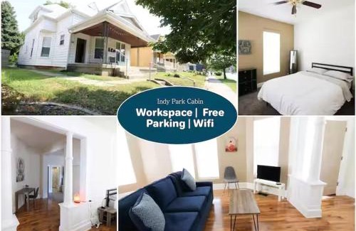 Windsor Park Apartment | Indianapolis 1br Retreat W Parking & Workspace